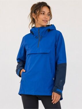 Mountain Hardwear Jacket Women Medium Blue Firefall 2 Anorak Insulated
